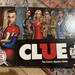 Clue The Big Bang Theory Edition