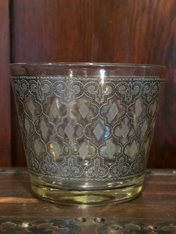 1950's Culver Ice bucket with rare silver inlay