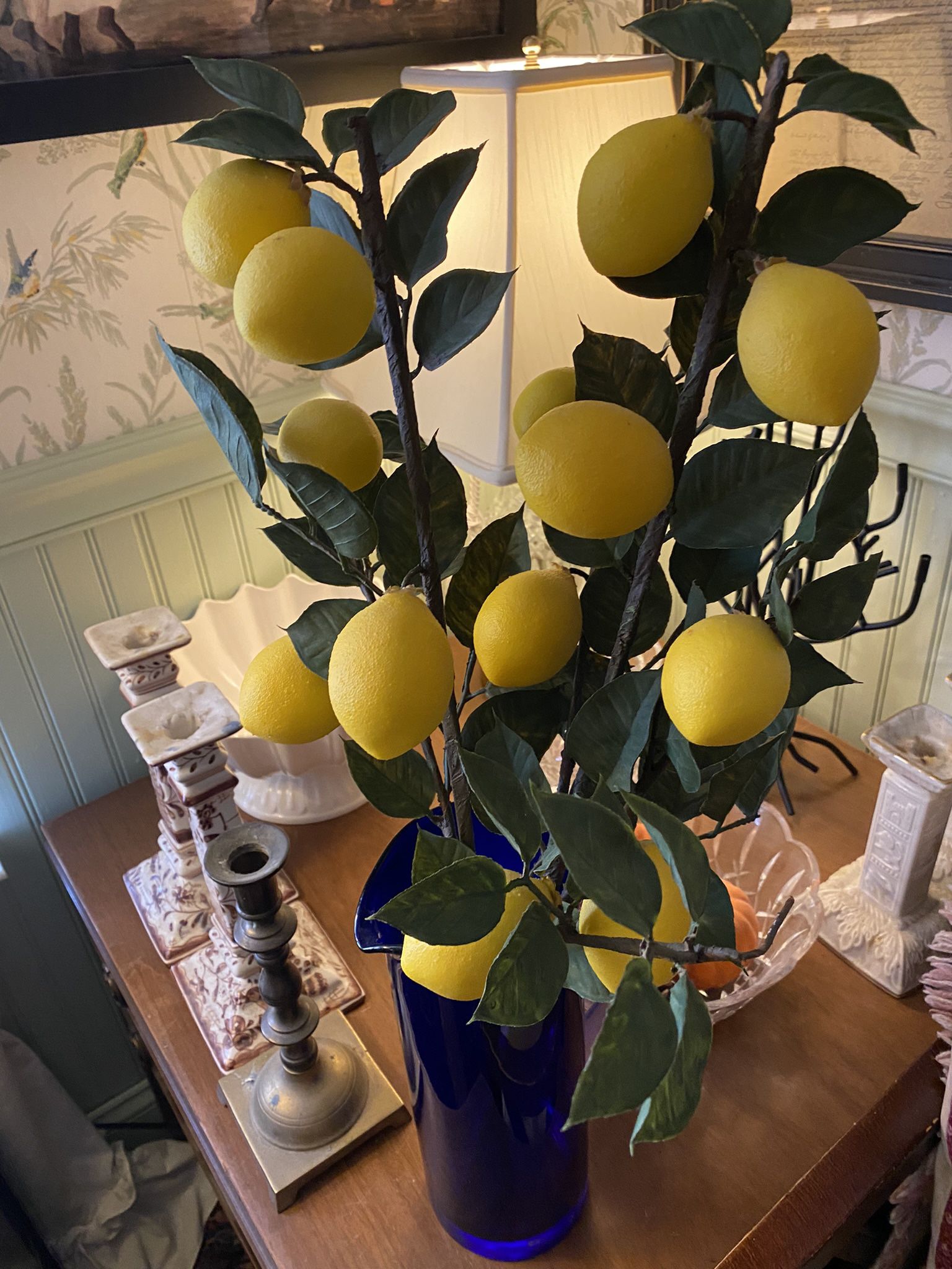 Beautiful Artificial Lemon Stems Flowers