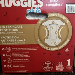 192 count size 1 huggies