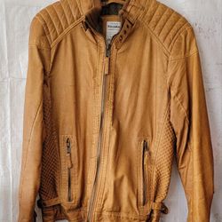 Pull & Bear Leather Jacket