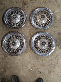 Four trunderbird rims