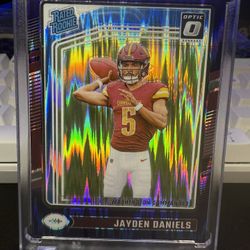 Jayden Daniels Purple Shock