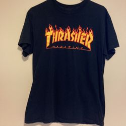 Yellow Flame Thrasher T-shirt
