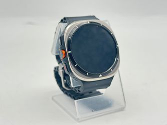 Samsung Galaxy Watch Ultra 47mm GPS + LTE Titanium Silver Untested For Parts