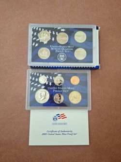 2005 proof set San Francisco  mint