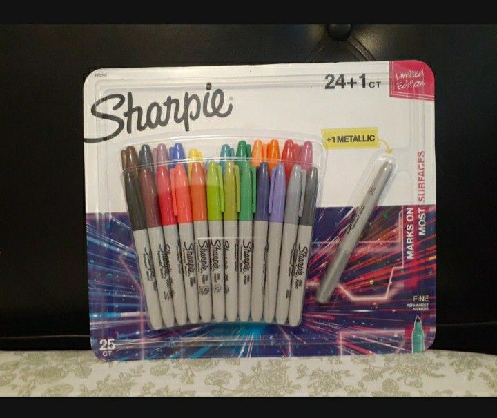 BRAND NEW 25 CT SHARPIE / LIMITED EDITION