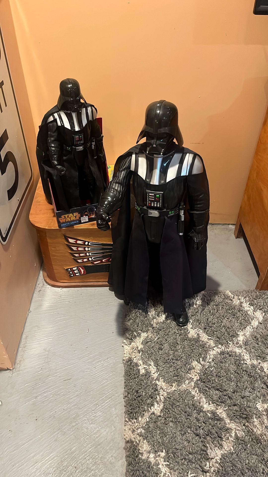 Darth Vader, large and medium
