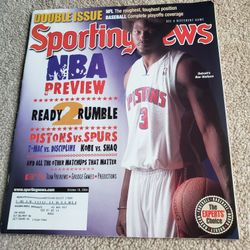 October 18 2004 sporting news magazine