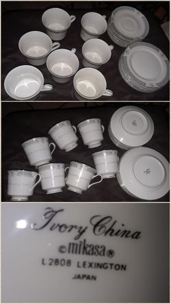 MIKASA, IVORY CHINA DISHES
