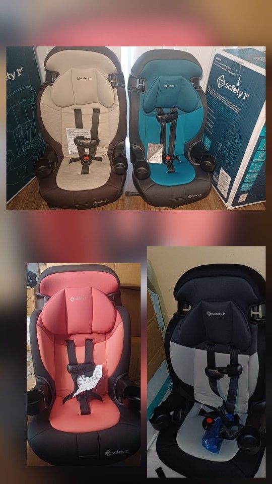 Brand new Safety 1st Grand 2-in-1 Booster Car Seat (30-100lbs) ..60$each