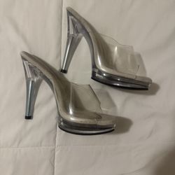 Clear Heels 