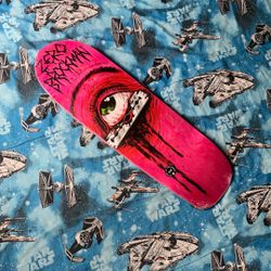Zero Brockman Old School  Skateboard Deck 9.5 