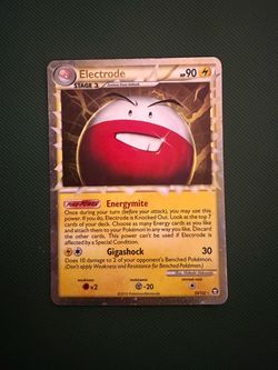 Pokemon electrode prime