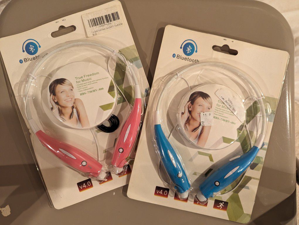 Bluetooth Headsets (2)- New!