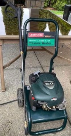 Craftsman 3200 PSI 6HP Gas Pressure Washer