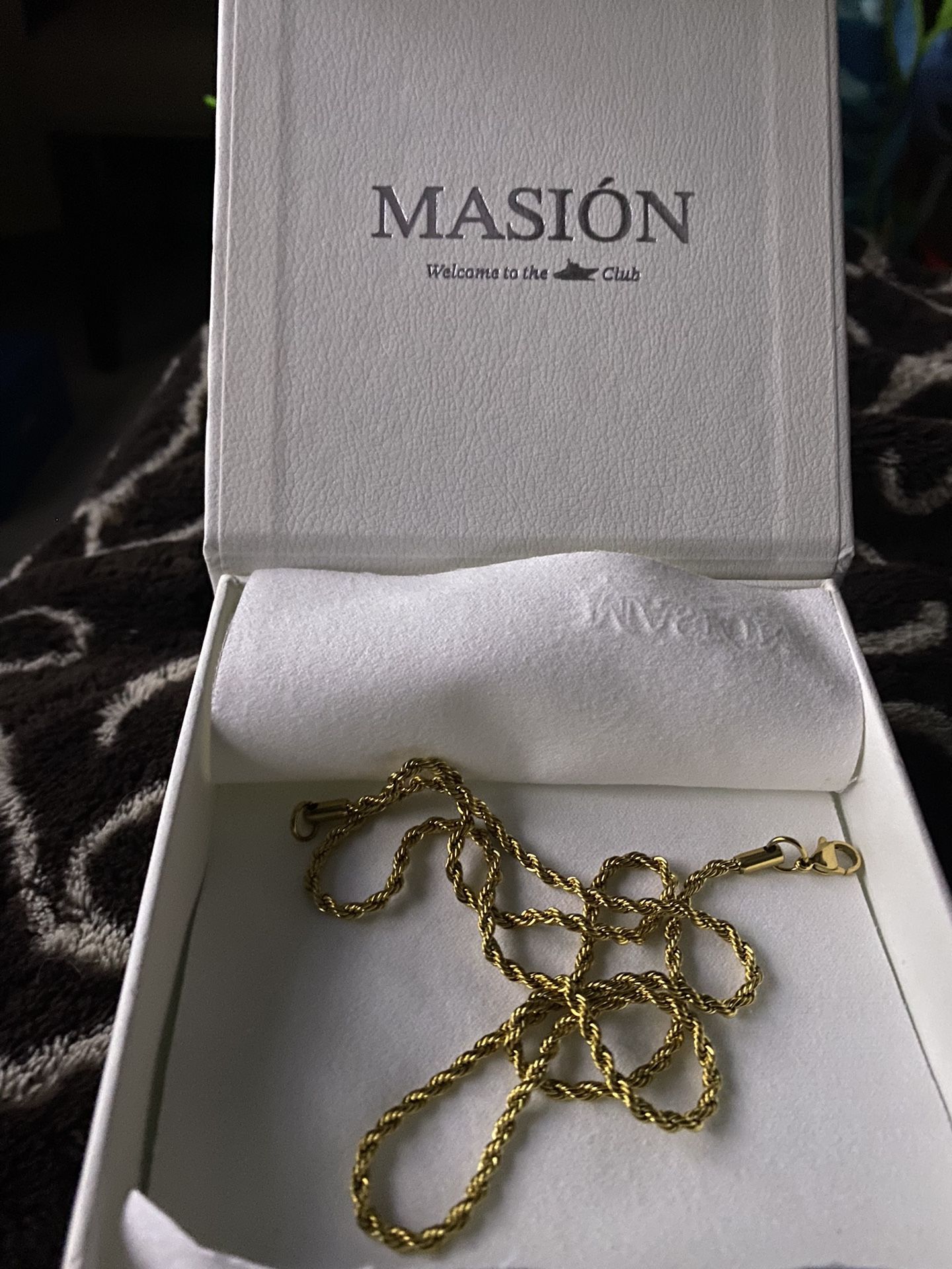 Rope 3mm Gold Chain