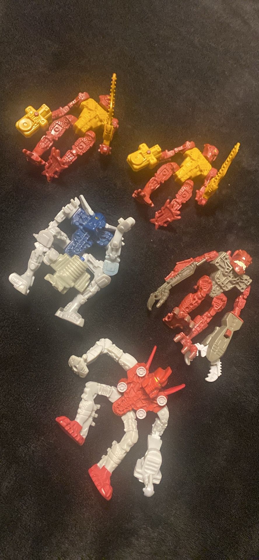 The 2008 McDonald's Toy Lego Bionicle Robot Action Figure Figurine Cake Topper