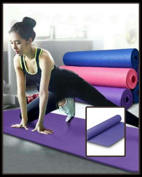 Like New xl Large Purple Yoga Mat