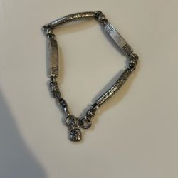 Brighton Marrakesh Silver Toned Bracelet 