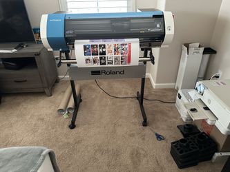 Roland BN-20A Printer/Cutter – 4 Months left Manufacturer Warranty