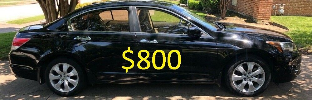 🟢🟢🟢URGENT Price $800 I m am Selling Honda Accord EX-L V6 2 OO 9 Sedan super nice and clean, new rims, with micheline tires !!🟢🟢🟢