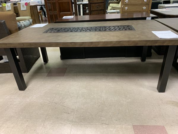 New veranda classics Simone outdoor patio dining table for 