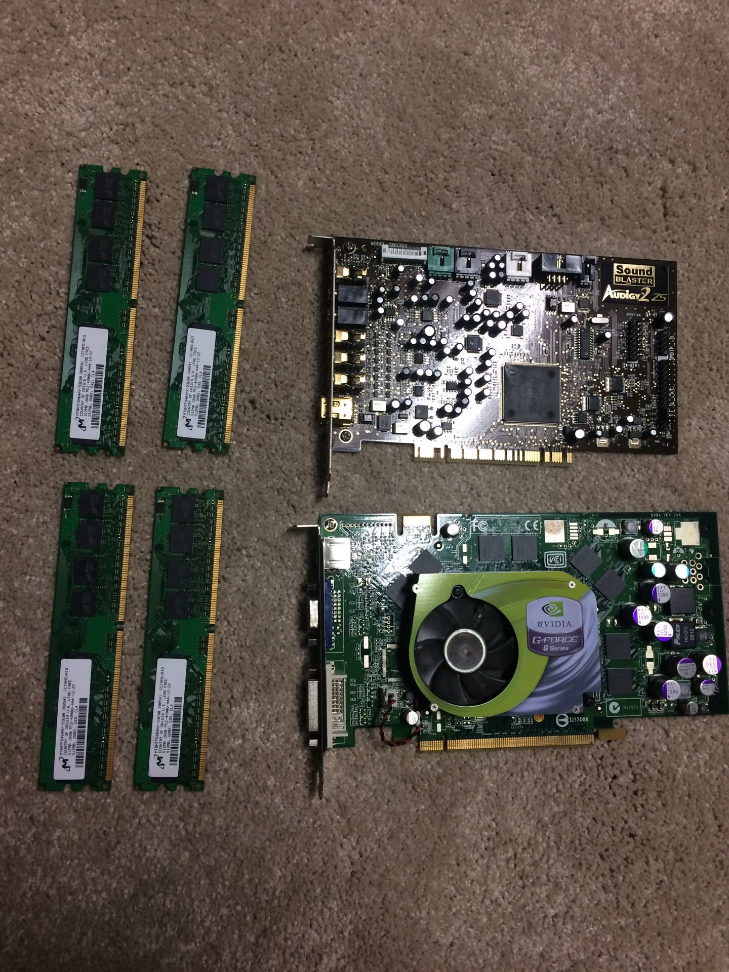 Assorted Computer Parts