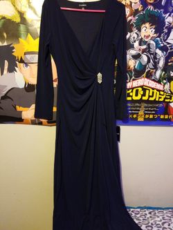 Navy Blue Formal Dress