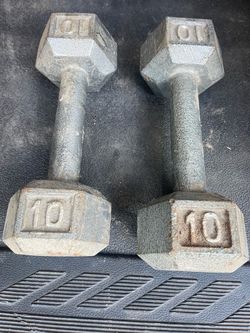 Dumbbells and standard weights