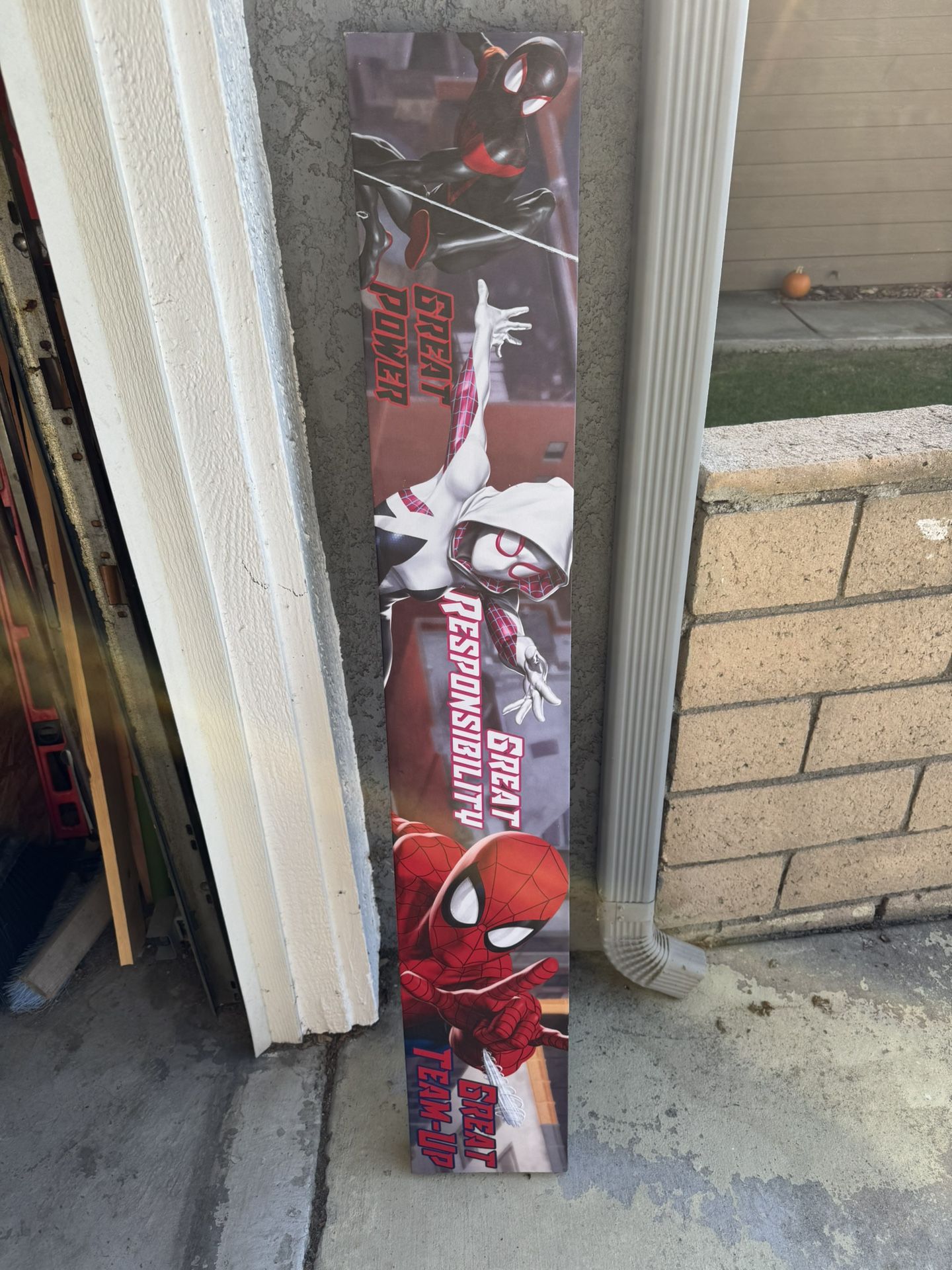 Spider-Man Sign