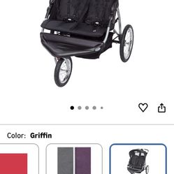 Twin Stroller - Almost New Babytrend Expedition 