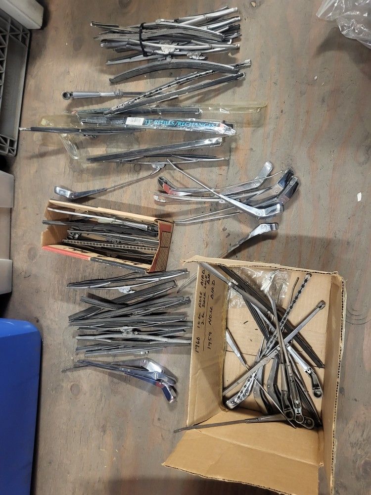 1958 Ford Thunderbird Wiper Arms Wipers Arm 1959 Tbird 1960 Part Parts Hotrod Custom Truck Car