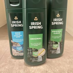 Irish Spring Bodywash For $3 Each 