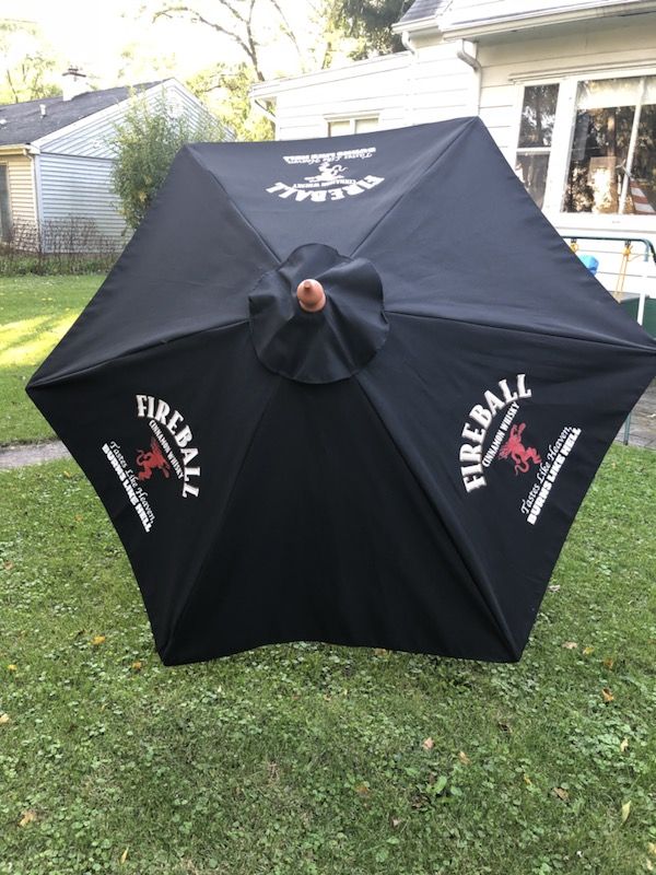 Fireball Whiskey Patio Umbrella for Sale in Merrillville, IN OfferUp