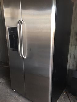 Ge stainless steel refrigerator