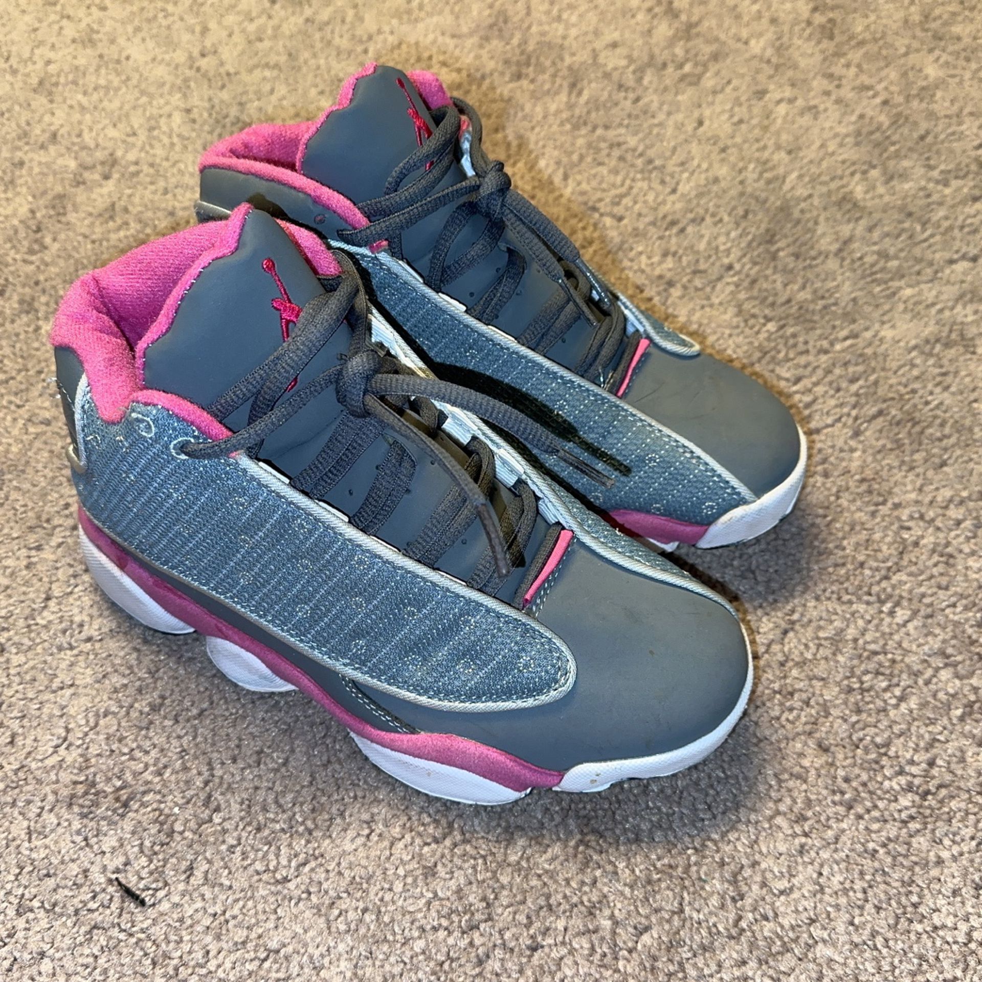 Jordan 13 Cool Grey Fusion Pink 