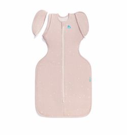 Love to Dream Baby Girl Transition Bag - Cotton 1.0 TOG Sleeveless Swaddle Wrap - Twinkle Pink - M