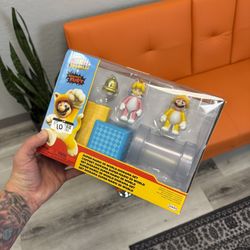 Super Mario 3D World Diorama Set