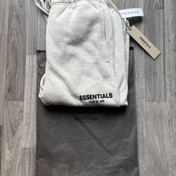 light oatmeal essential sweats