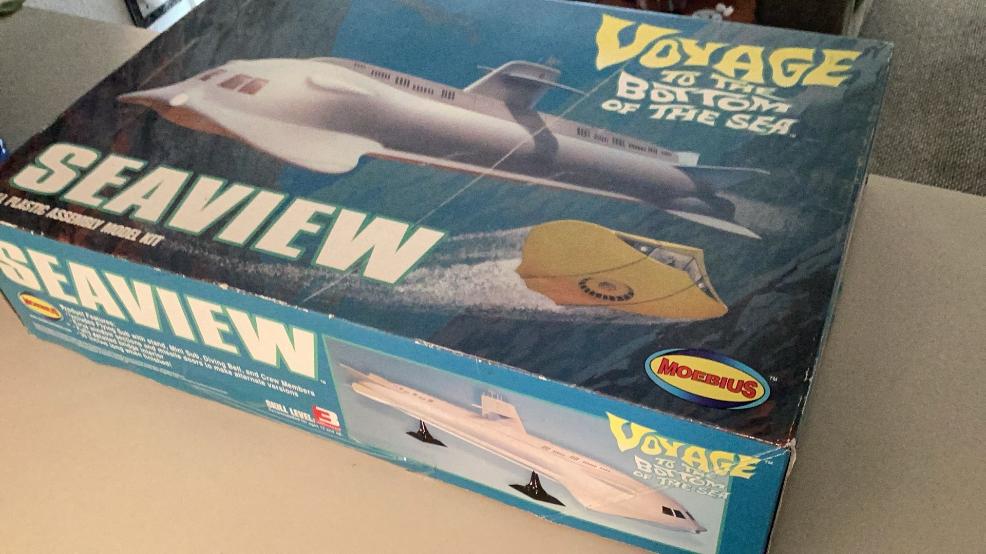Moebius Voyage To The Bottom Of The Sea Seaview Model Kit