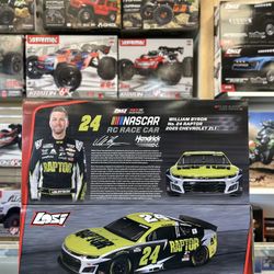 Losi NASCAR  #24 Raptor  (William Byron)1/12 RC Car RTR Battery & Charger Combo. 