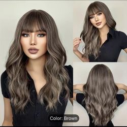 Human hair blend brown highlights platinum blonde wig. Platinum Blonde Highlights Black Virgin Human Hair Lace  main image 3
