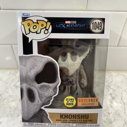 Funko Pop! Marvel Moon Knight: Khonshu #1049 Glow In The Dark Boxlunch Exclusive