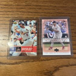 Pair Of Albert Pujols Cards