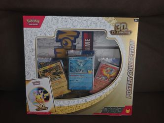Pokémon TCG 30th Celebration Poster Collection Box