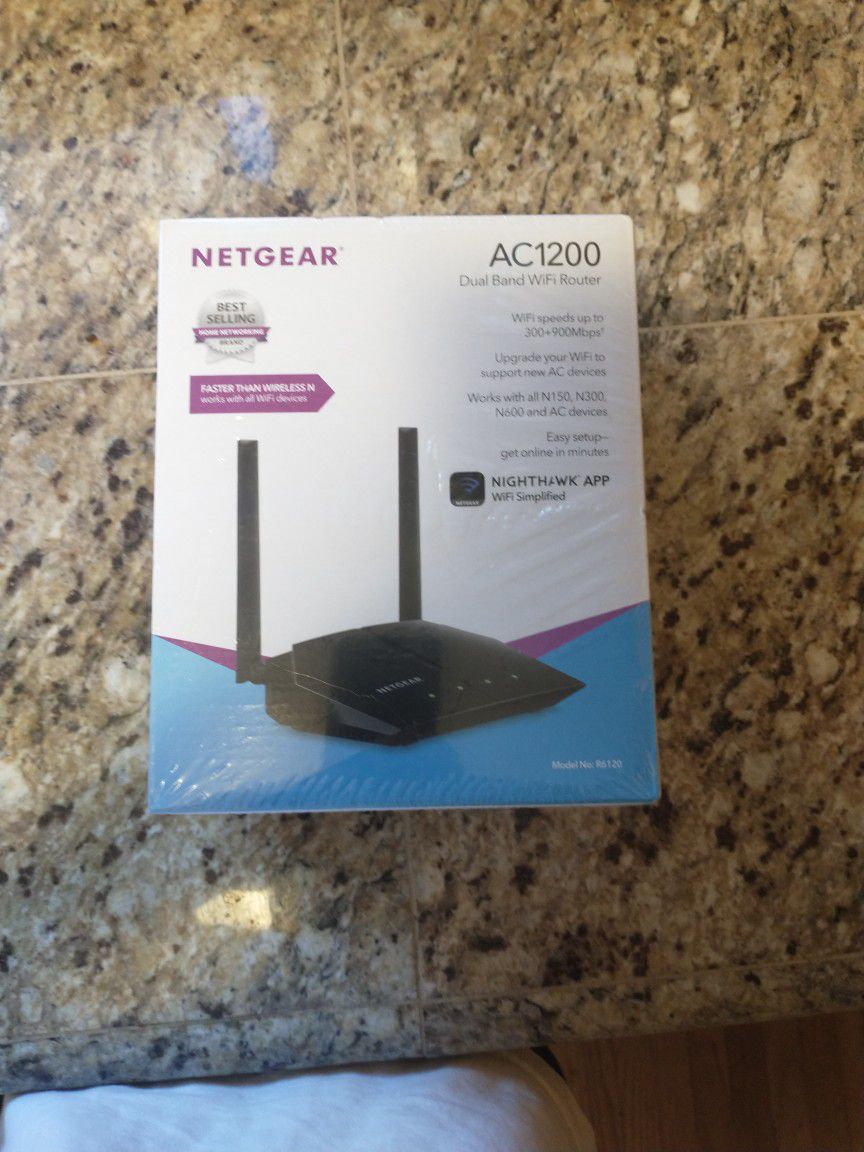 NetGear AC1200 Dual Band WiFi Router