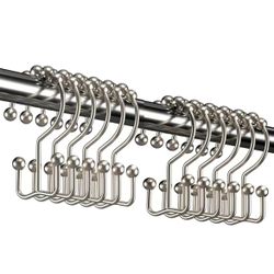 Shower Curtain Hooks 12pic/ Sets