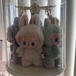 Full Set Of Exciting Macaron Labubus (completely Real And Comes With Card)