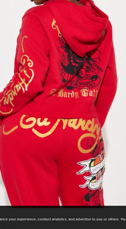 Ed Hardy tracksuit